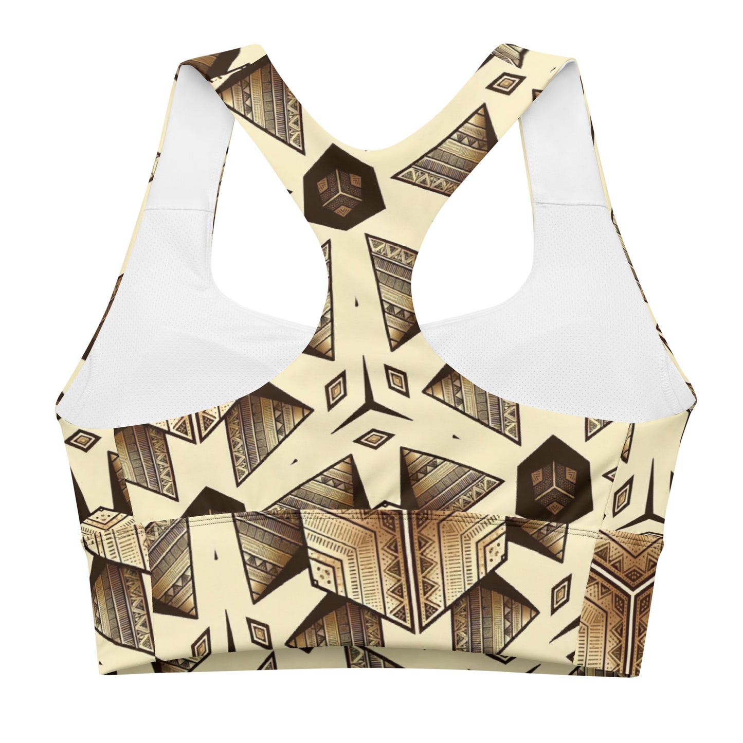 the PYRAMID 'Builder' Longline Sports Bra