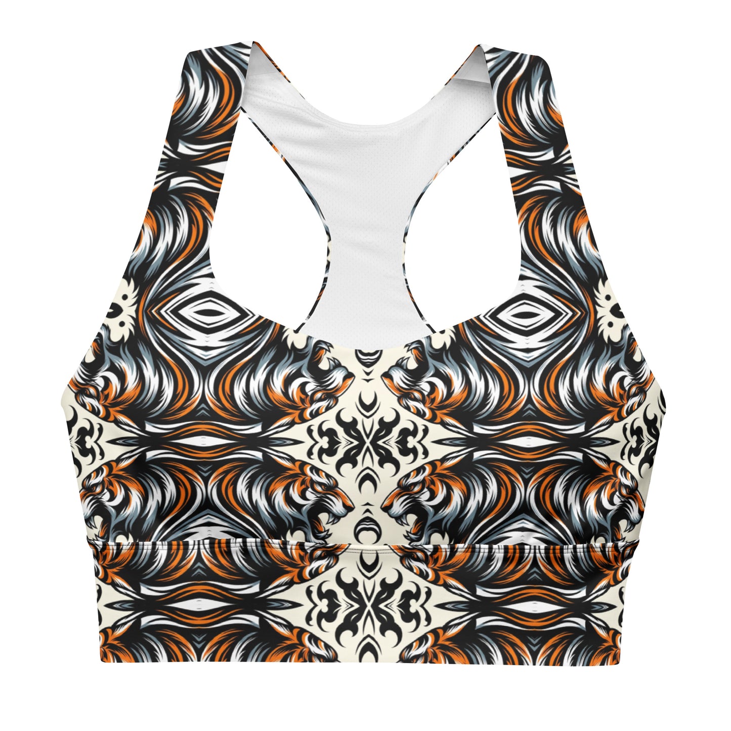 the TIGER 'Prevailer' Longline Sports Bra