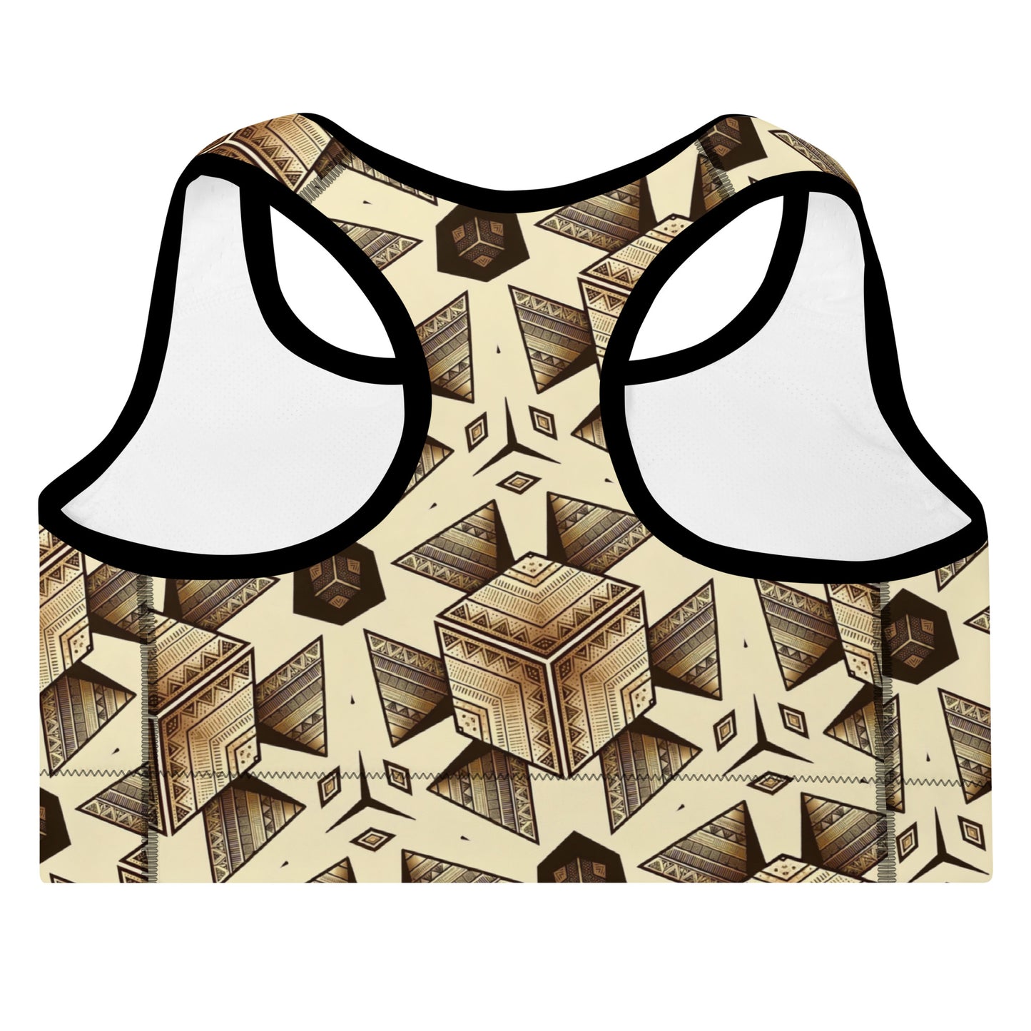 the PYRAMID 'Builder' Padded Sports Bra
