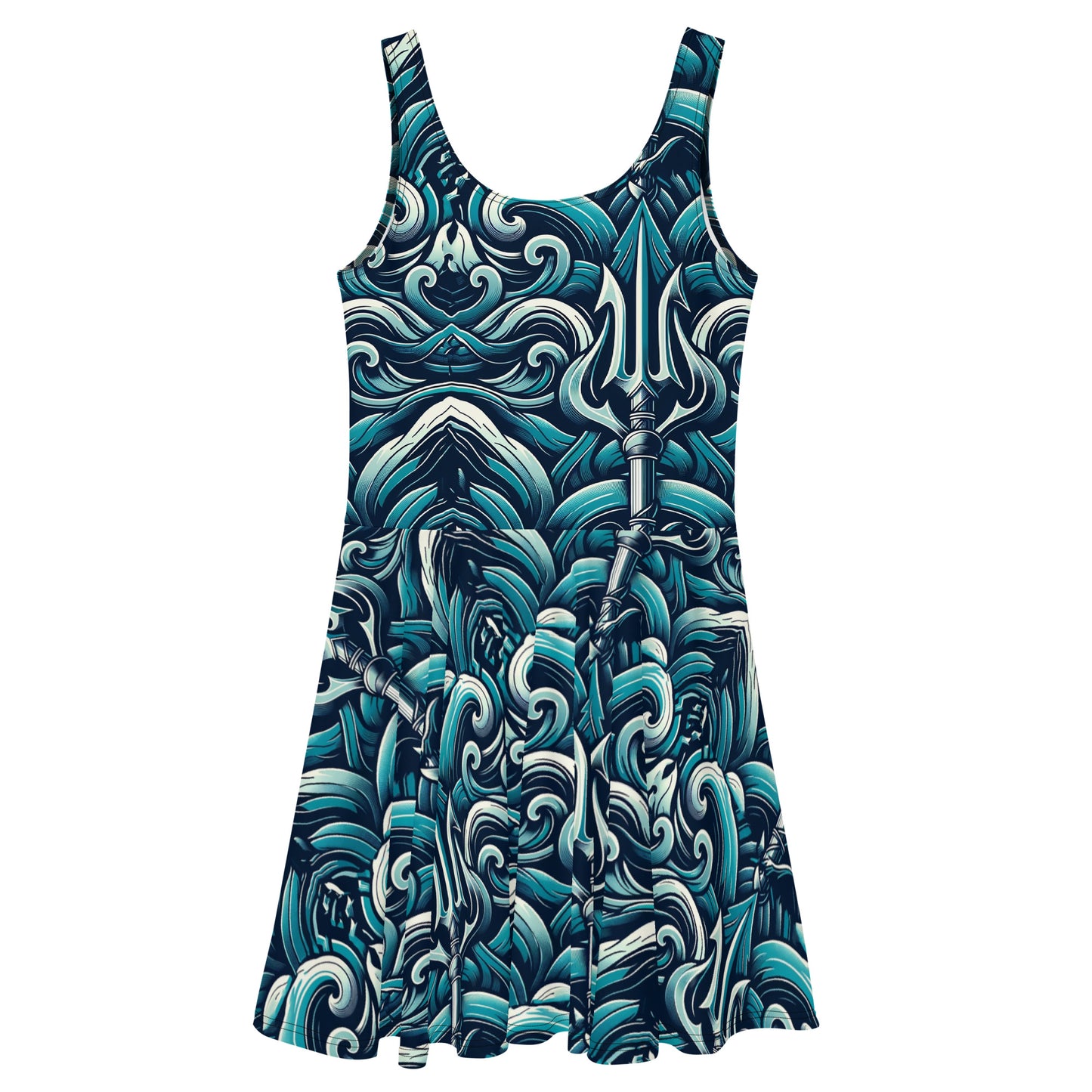 the TRIDENT 'Dominator' Skater Dress