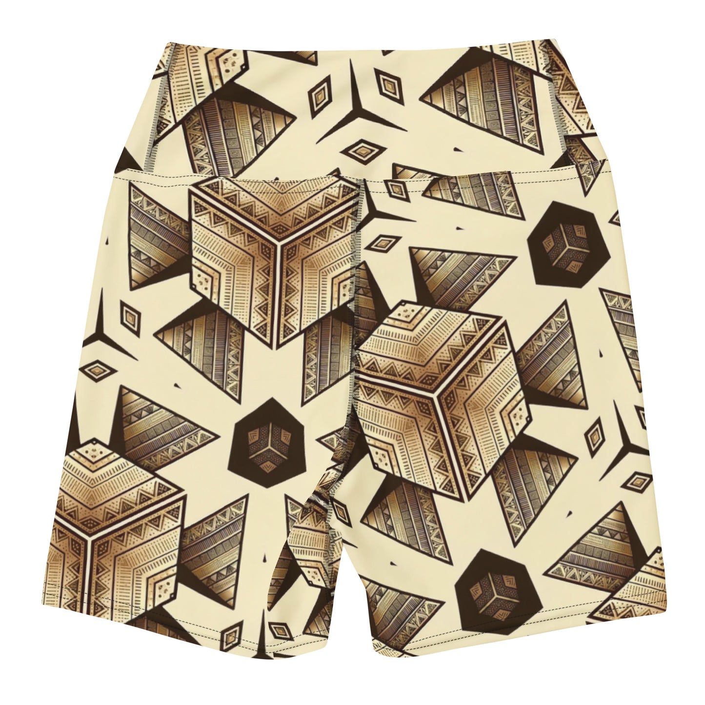 the PYRAMID 'Builder' Yoga Shorts