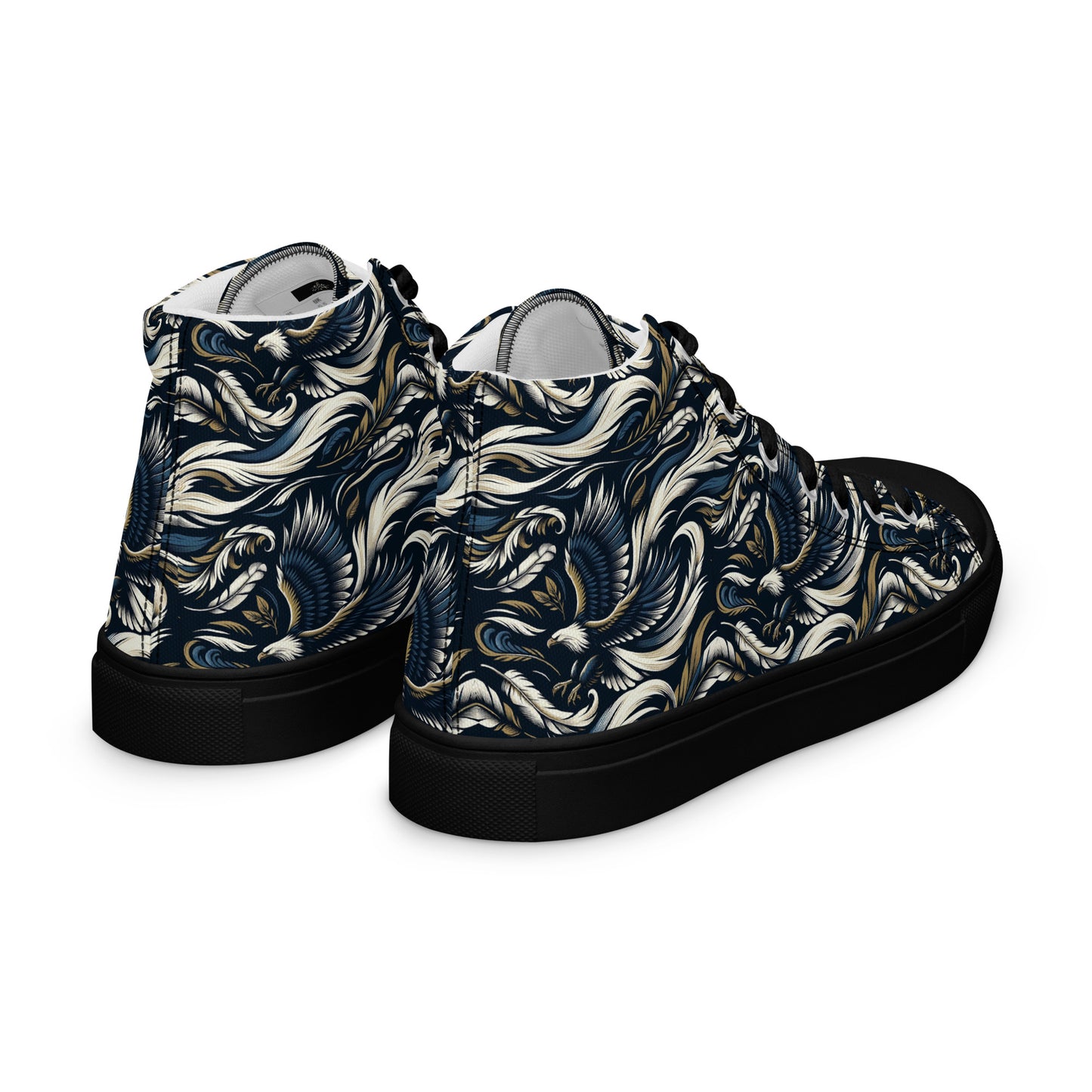 the EAGLE 'Ascender' Women’s High Top Canvas Sneakers