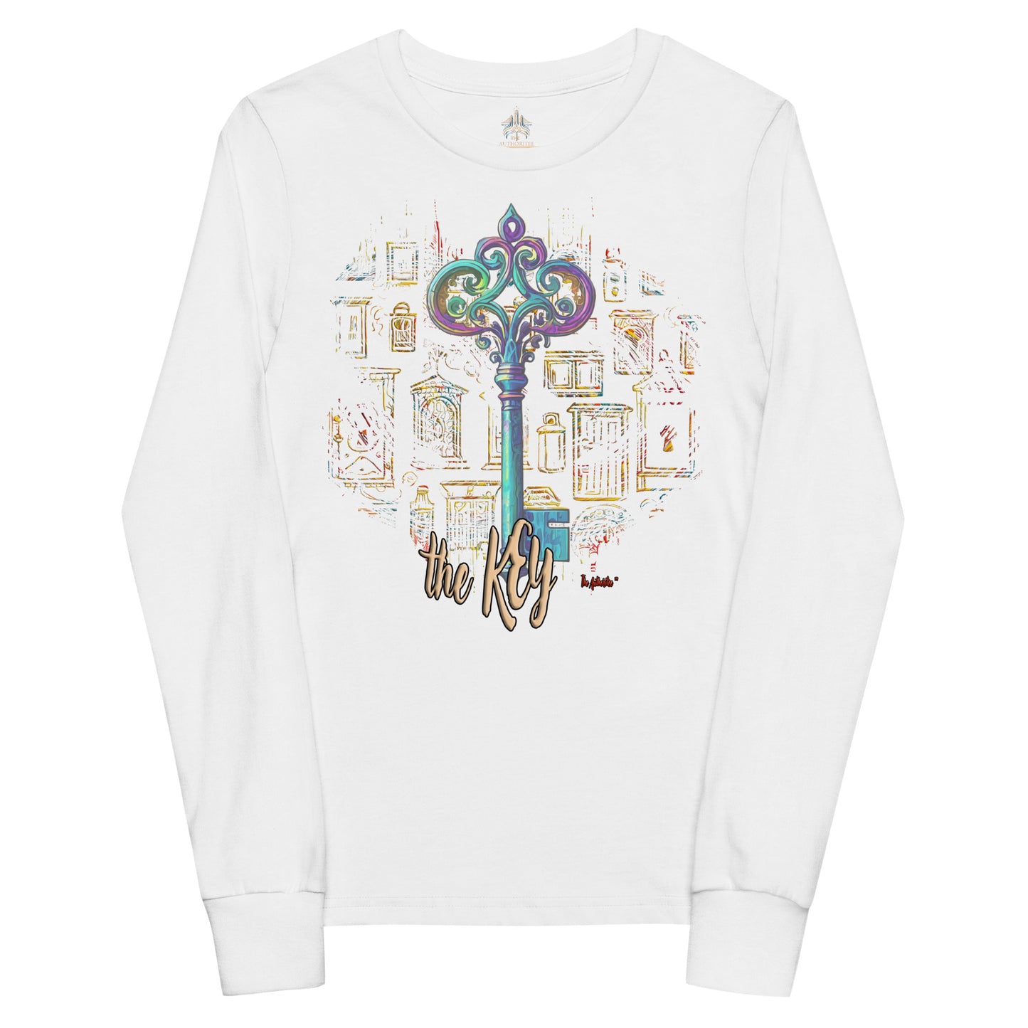 the KEY 'Accessor' Youth Long Sleeve T-Shirt