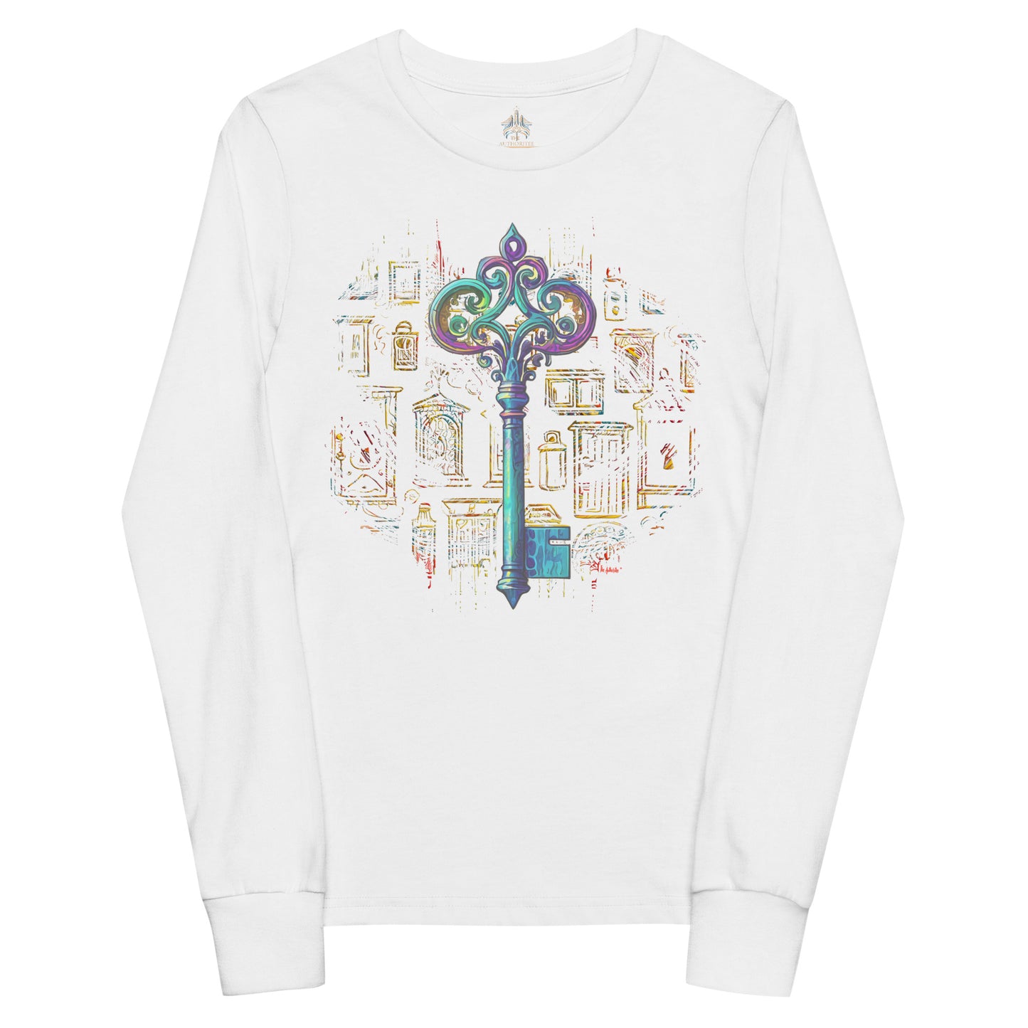 the KEY 'Accessor' Youth Long Sleeve T-Shirt