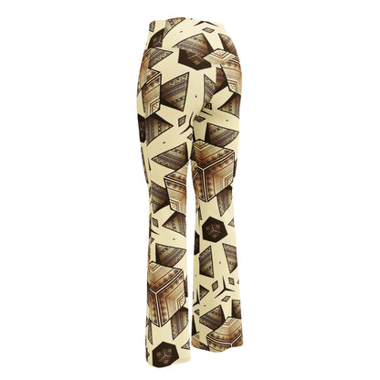 the PYRAMID 'Builder' Flare Leggings