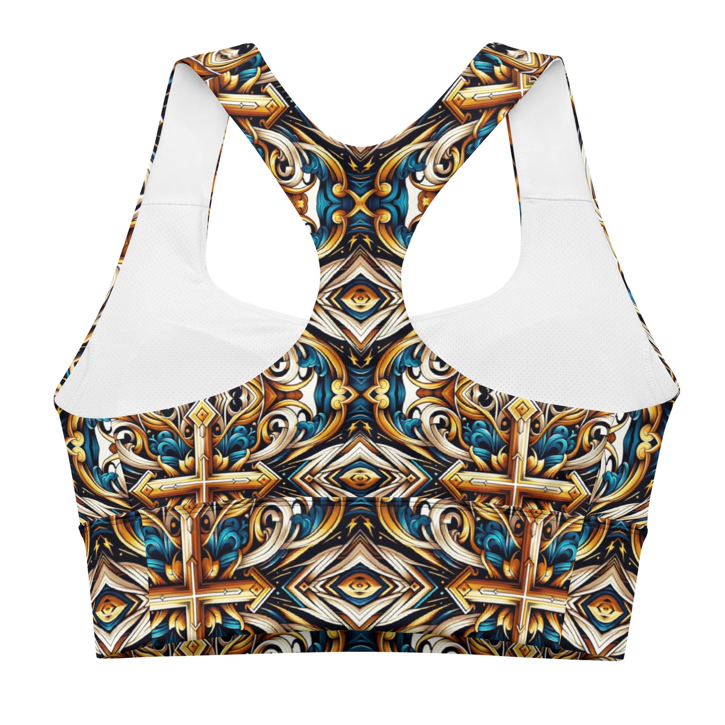 the CROSS 'Believer' Longline Sports Bra