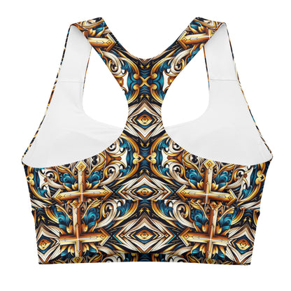 the CROSS 'Believer' Longline Sports Bra