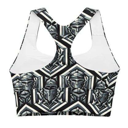 the HELMET 'Protector' Longline Sports Bra