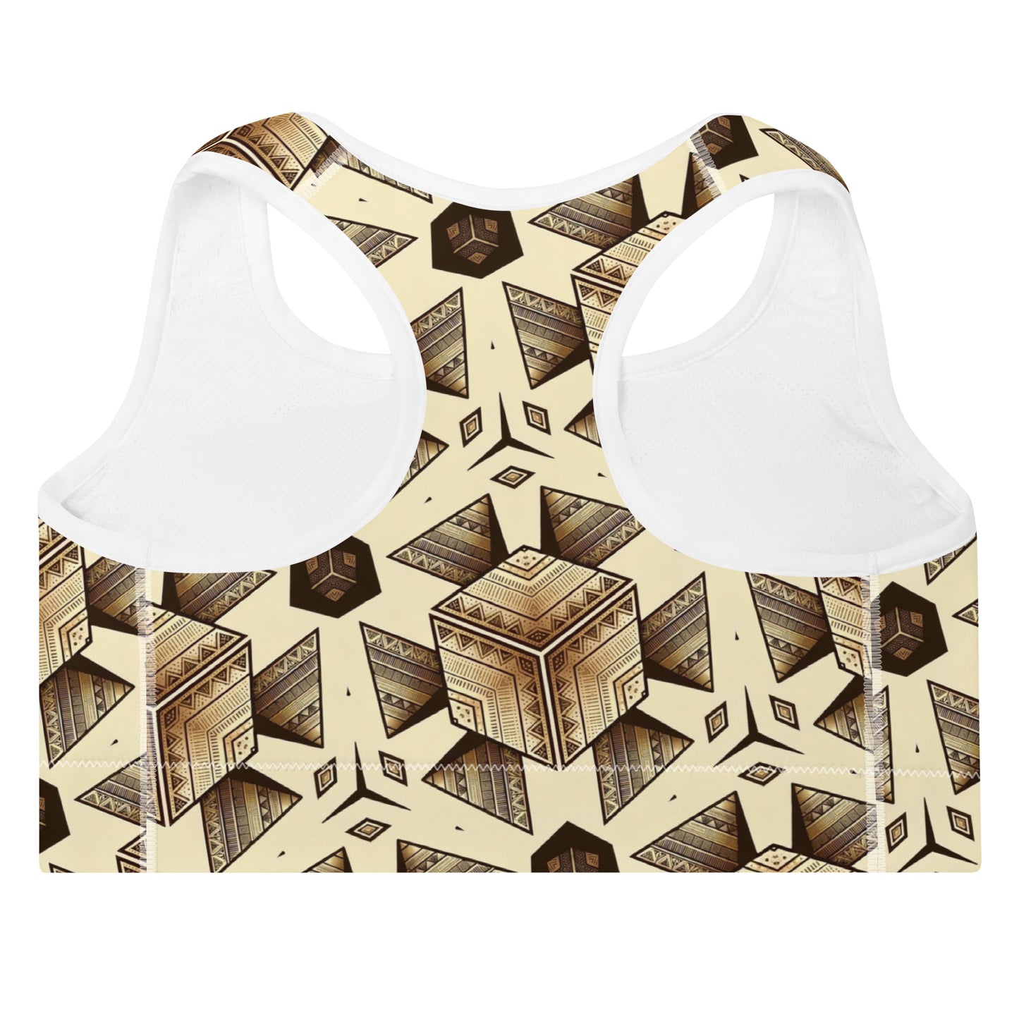 the PYRAMID 'Builder' Padded Sports Bra