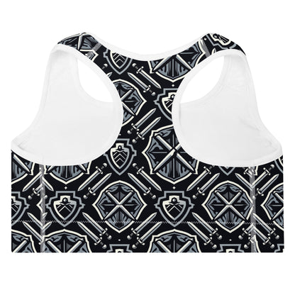 the SWORD & SHIELD 'Defender' Padded Sports Bra
