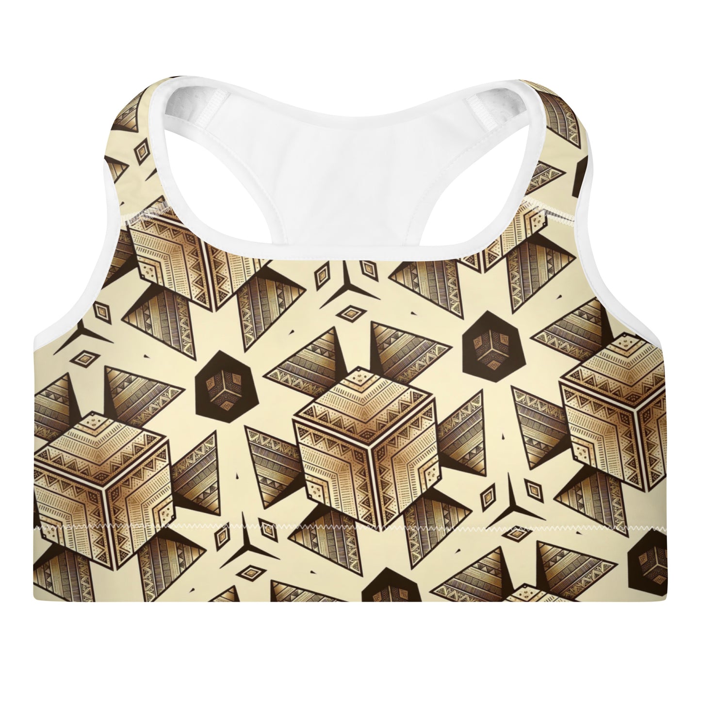 the PYRAMID 'Builder' Padded Sports Bra