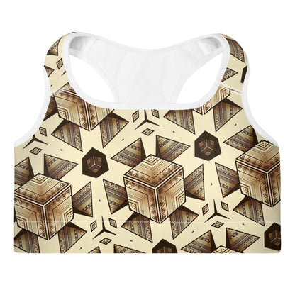 the PYRAMID 'Builder' Padded Sports Bra
