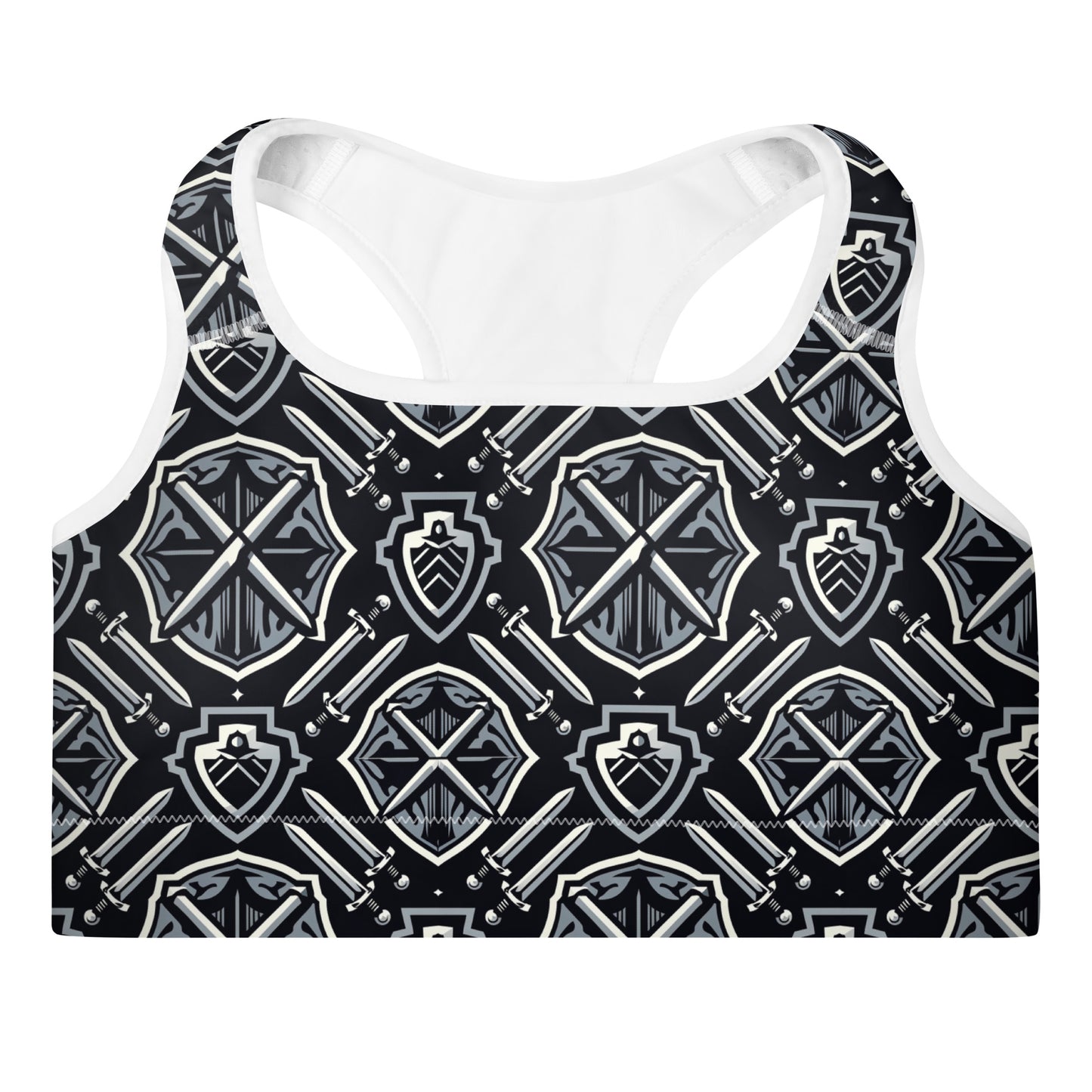 the SWORD & SHIELD 'Defender' Padded Sports Bra