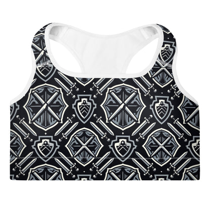 the SWORD & SHIELD 'Defender' Padded Sports Bra