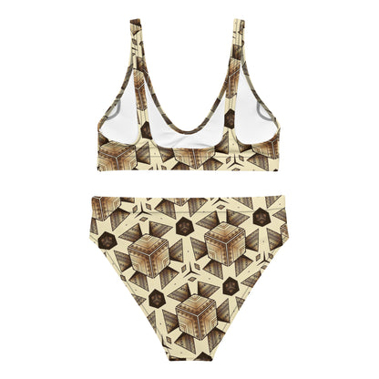 the PYRAMID 'Builder' High-Waisted Bikini