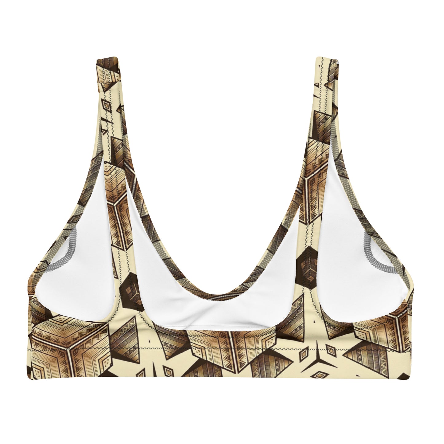 the PYRAMID 'Builder' Padded Bikini Top