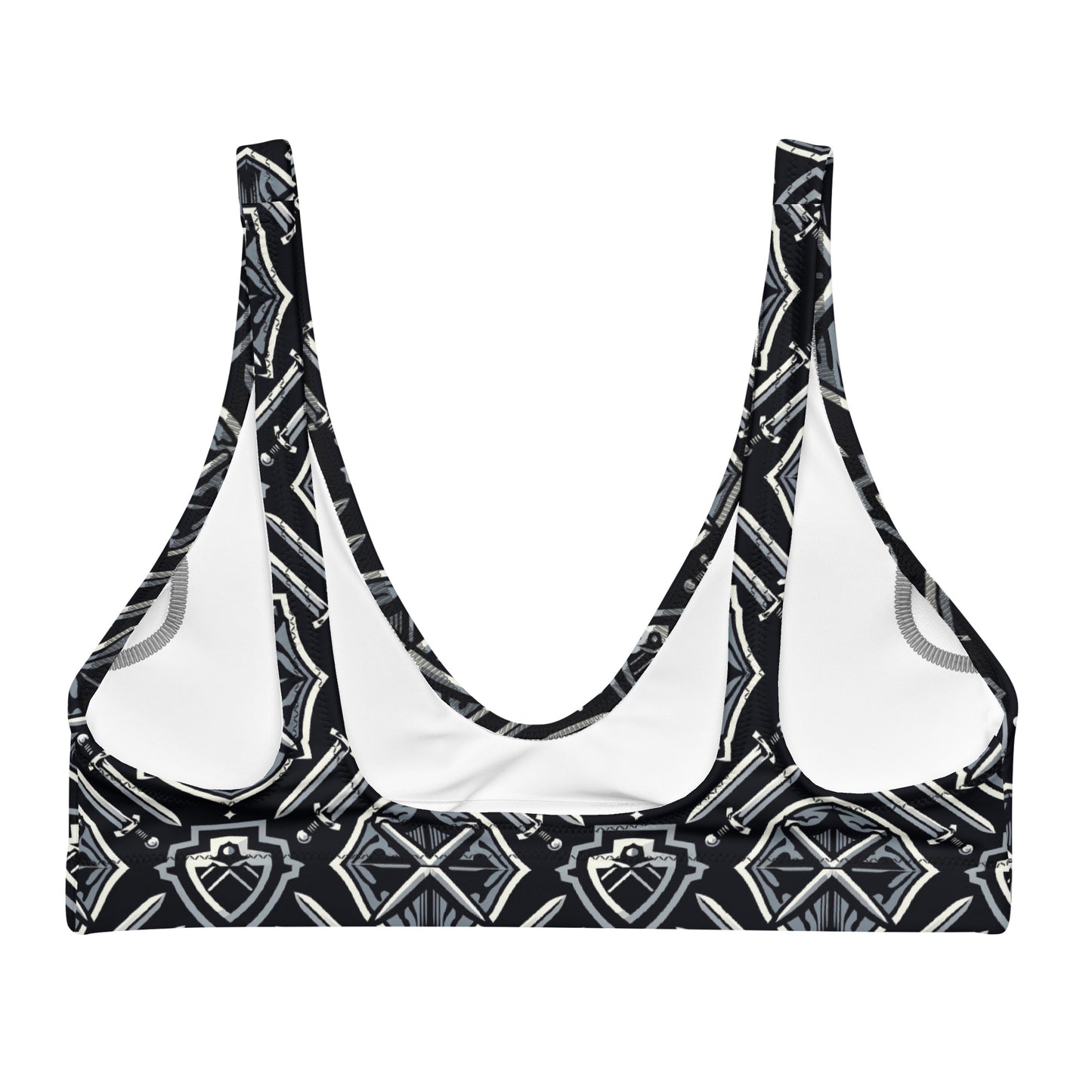 the SWORD & SHIELD 'Defender' Padded Bikini Top