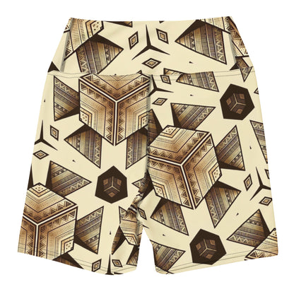 the PYRAMID 'Builder' Yoga Shorts