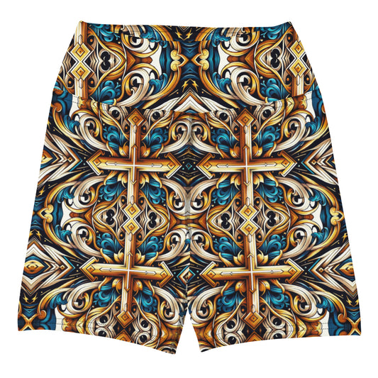 the CROSS 'Believer' Yoga Shorts