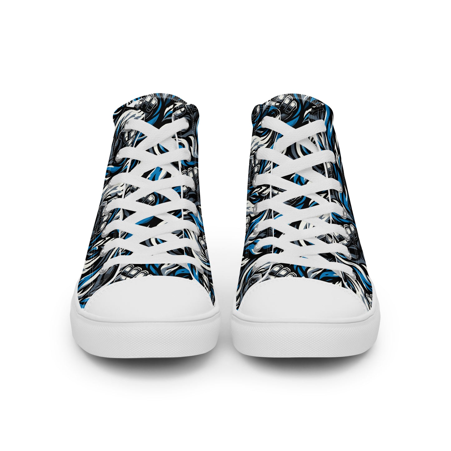 the IRON FIST 'Enforcer' Men’s High Top Canvas Sneakers