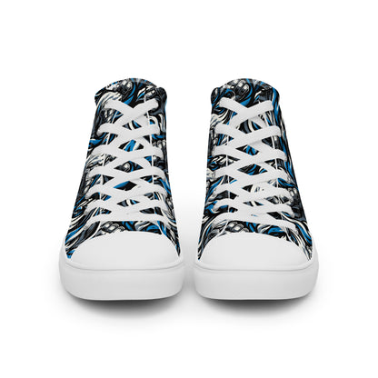 the IRON FIST 'Enforcer' Men’s High Top Canvas Sneakers