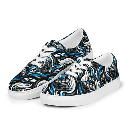 the IRON FIST 'Enforcer' Men’s Lace-Up Canvas Shoes