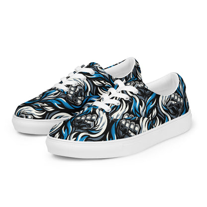 the IRON FIST 'Enforcer' Men’s Lace-Up Canvas Shoes
