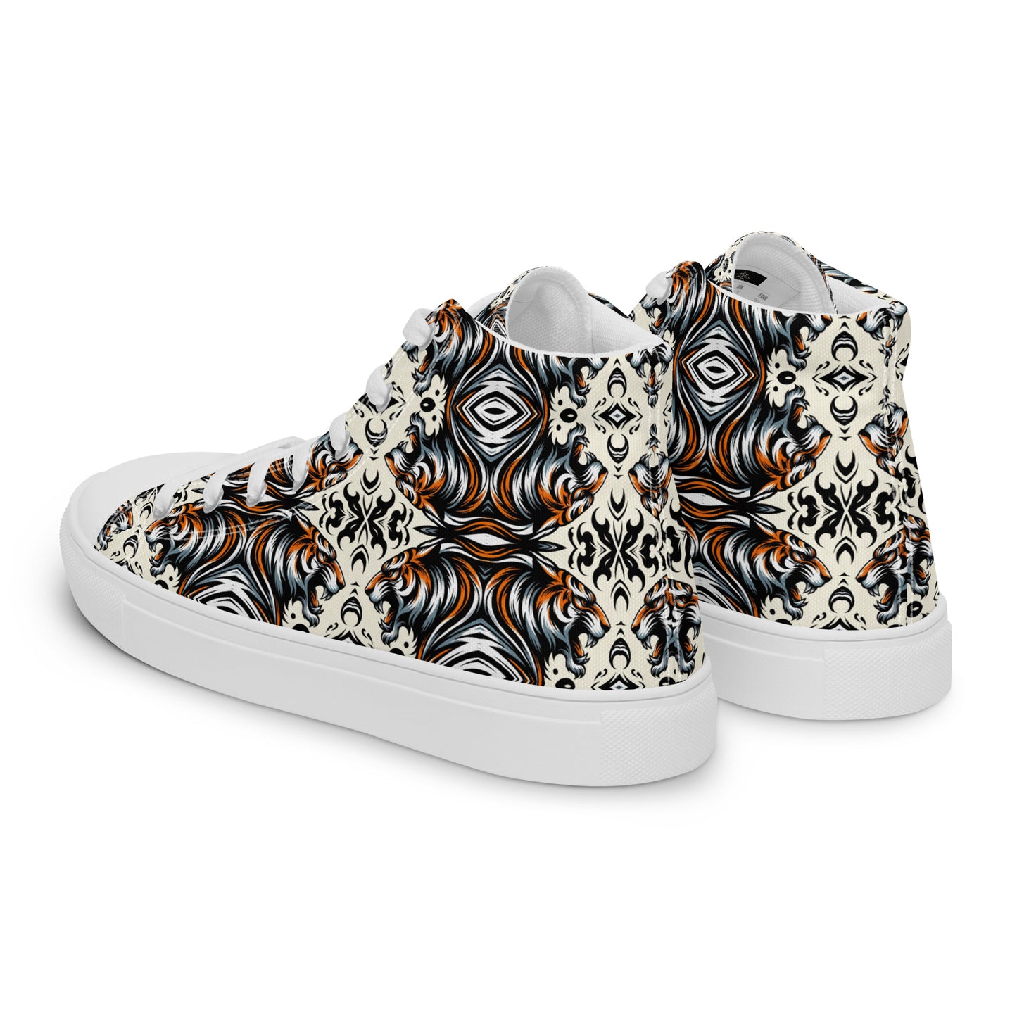 the TIGER 'Prevailer' Women’s High Top Canvas Sneakers